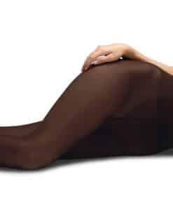 Brune strømpebukser i mikrofiber i 80 denier fra Vogue.